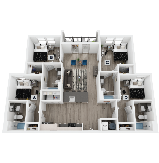 D3 Rendering