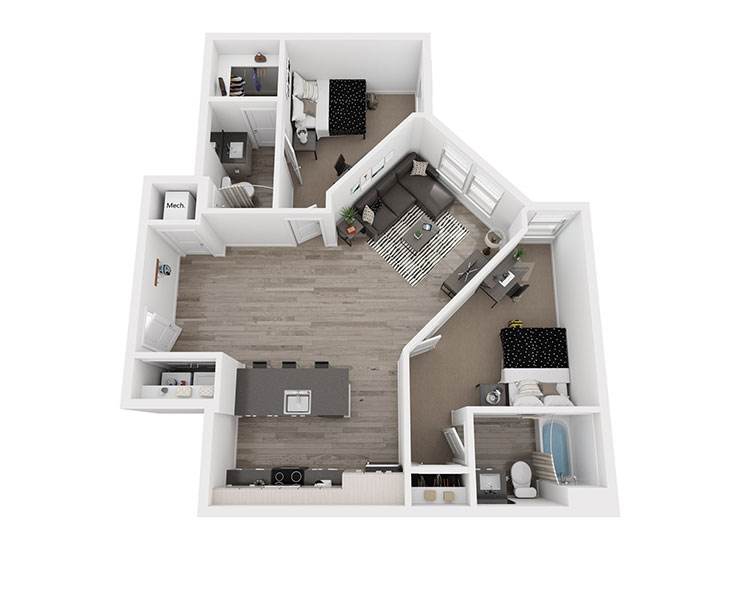 B2 Floor plan
