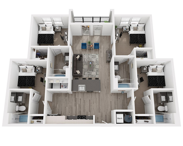 D3 Floor plan