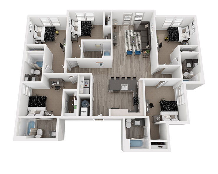 E1 Floorplan